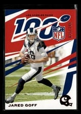 2019 Panini Chronicles Jared Goff #52 card