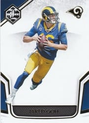 2019 Panini Limited Base Set Jared Goff #90 card