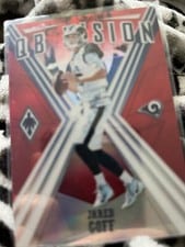 2019 Panini Phoenix QB Vision Jared Goff #19 card