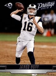 2019 Panini Prestige Base Set Jared Goff #16 card