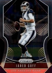 2019 Panini Prizm Base Set Jared Goff #242 card