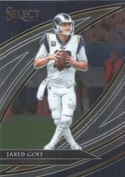 2019 Panini Select Base Set Jared Goff #300 card