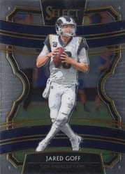 2019 Panini Select Base Set Jared Goff #93 card
