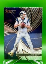 2019 Panini Select Phenomenon Jared Goff #9 card