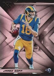 2019 Panini XR Base Set Jared Goff #14 card