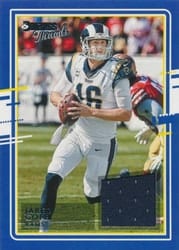 2020 Donruss Donruss Threads Jared Goff #6 card