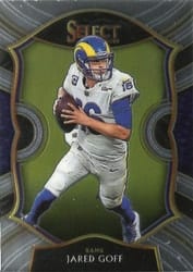2020 Panini Select Base Set Jared Goff #13 card