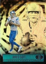 2021 Panini Illusions Base Set Jared Goff #5 card