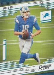 2021 Panini Prestige Base Set Jared Goff #54 card