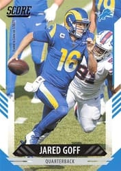 2021 Score Base Set Jared Goff #251 card