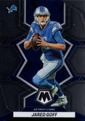 2022 Panini Mosaic Base Set Jared Goff #64 card