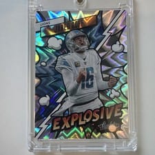 2023 Panini Absolute Explosive Jared Goff #3 card