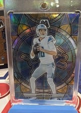 2023 Panini Mosaic Stained Glass Jared Goff #SG-10 card