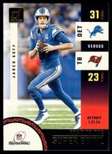 2024 Donruss Road to the Super Bowl Divisional Round Jared Goff #SBDR3 card