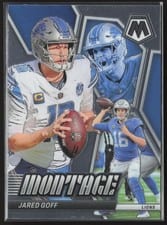 2024 Panini Mosaic Montage Jared Goff #M-3 card