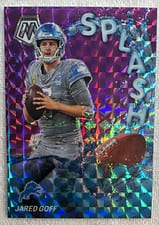 2024 Panini Mosaic Splash Mosaic Jared Goff #SS-JGF card
