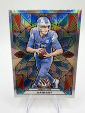 2024 Panini Mosaic Stained Glass Jared Goff #SG-6 card