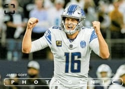 2024 Panini Photogenic Base Set Jared Goff #15 card