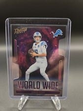 2024 Panini Prestige World Wide Jared Goff #WW-JGF card