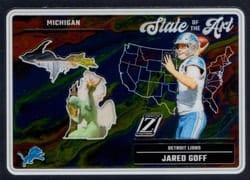 2024 Panini Zenith State of the Art Jared Goff #6 card