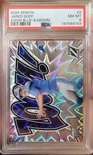 2024 Panini Zenith Zoom Blue Jared Goff #2 card