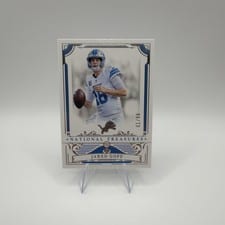 2025 Panini National Treasures Base Set Jared Goff #32 card