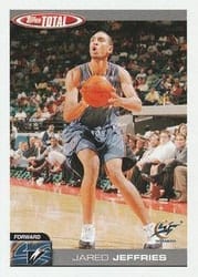 2004-05 Topps Total Base Set Jared Jeffries #260 card
