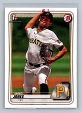 2020 Bowman Draft 1st Edition Jared Jones #BD-70 card