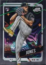 2024 Topps Cosmic Chrome Base Set Jared Jones #163 card