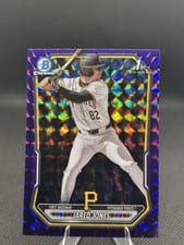 2026 Bowman Chrome Prospect Jared Jones Reptilian Refractor #BCP-6 card