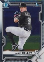 2021 Bowman Chrome Prospects Jared Kelley #BCP-106 card