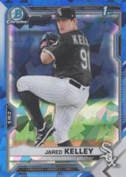 2021 Bowman Sapphire Edition Base Set Jared Kelley #BCP-106 card