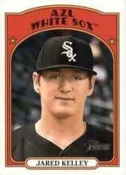 2021 Topps Heritage Minor League Base Set Jared Kelley #145 card