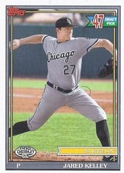 2021 Topps Pro Debut Base Set Jared Kelley #PD-171 card