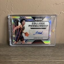 2023 Panini Prizm Draft Picks College Penmanship Jared McCain #CP-JMC card