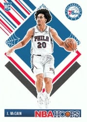 2024-25 Haunted Hoops Base Haunted Hoops Jared McCain #296 card