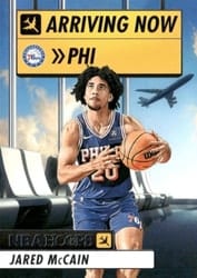 2024-25 Hoops Arriving Now Jared McCain #9 card