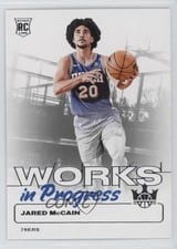2024-25 Panini Court Kings Works in Progress Jared McCain #18 card