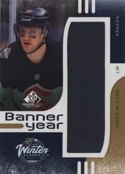 2024-25 SP Game Used 2024 Winter Classic Banner Year Relics Jared McCann #BYWC-JM card