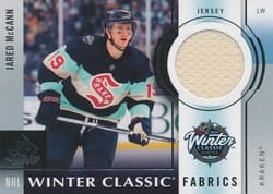 2024-25 SP Game Used 2024 Winter Classic Fabrics Jared McCann #WCF-4 card