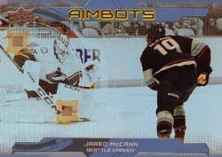 2024-25 Upper Deck Aimbots Jared McCann #AB-2 card