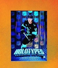 2025-26 Upper Deck Holotypes Jared McCann #HT-43 card