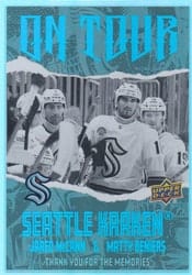 2024-25 Upper Deck On Tour Jared McCann / Matty Beniers #OT-15 card