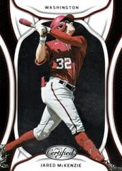2023 Panini Chronicles Certified Jared McKenzie #7 card