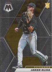 2021 Panini Mosaic Base Set Jared Oliva #254 card