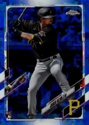 2021 Topps Chrome Sapphire Edition Base Set Jared Oliva #471 card