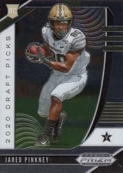 2020 Panini Prizm Draft Picks Base Set Jared Pinkney #137 card