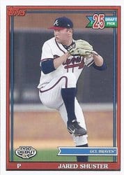 2021 Topps Pro Debut Base Set Jared Shuster #PD-193 card