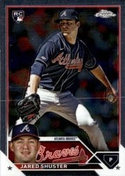 2023 Topps Chrome Update Base Set Jared Shuster #USC18 card
