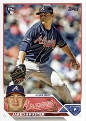 2023 Topps Update Base Set Jared Shuster #US324 card
